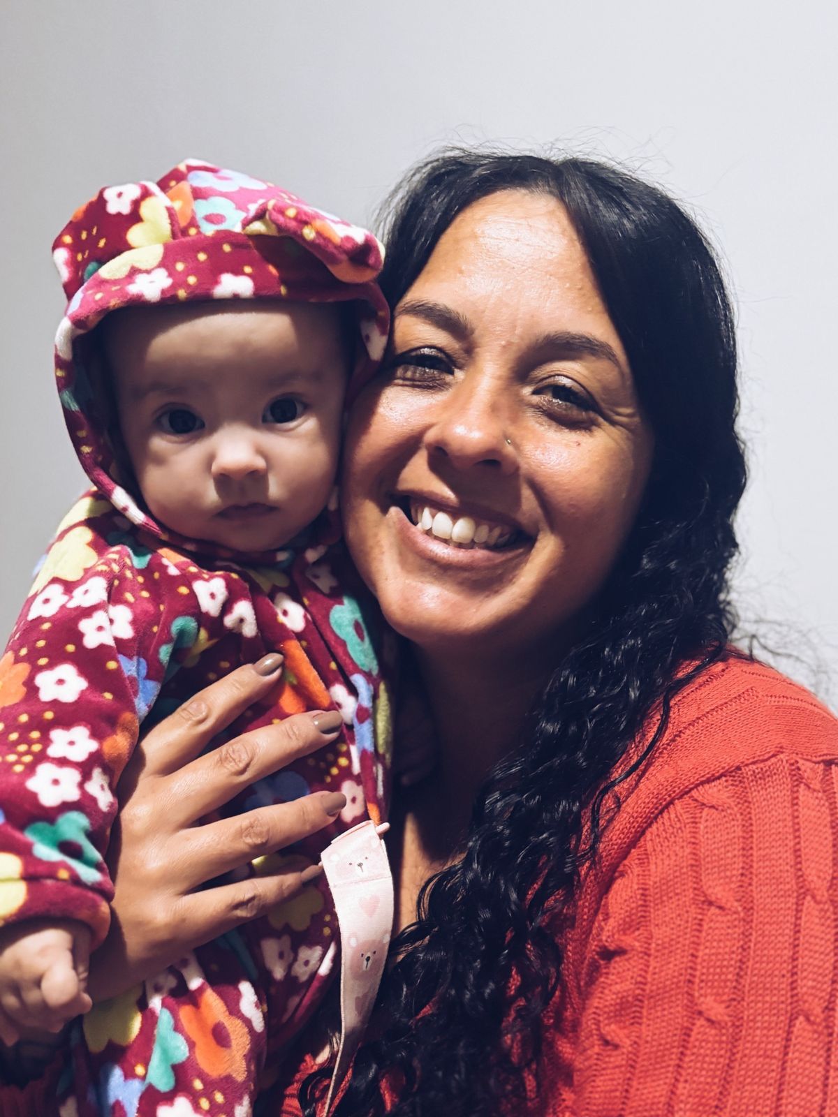 Minha priminha e minha mãe